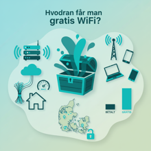 Hvordan får man gratis WiFi?