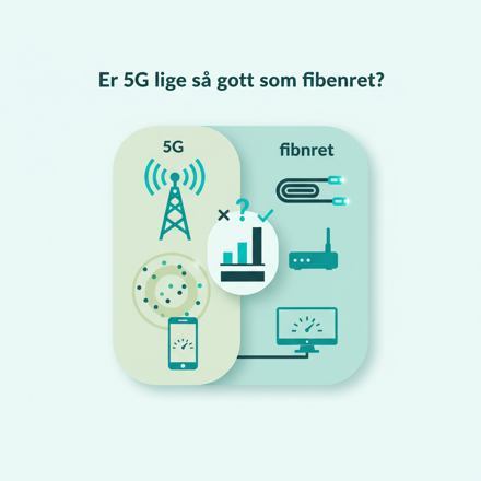 Er 5G lige så godt som fibernet?