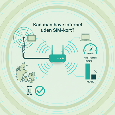 Kan man have internet uden SIM-kort?