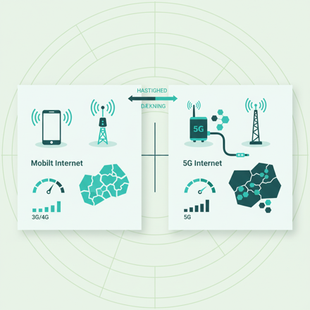 Hvad er forskellen på 5G internet og mobilt internet?
